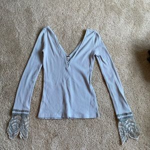 Free people long sleeve shirt